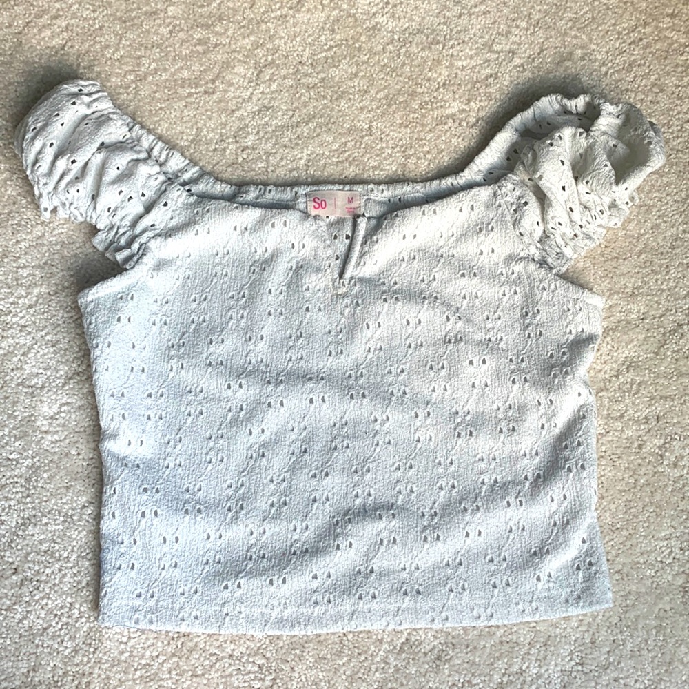 SO cropped tank top